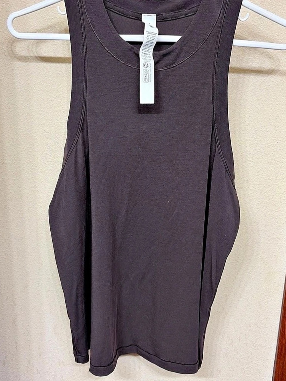 lululemon Jersey Training Tank Top Women's Brown Size 8